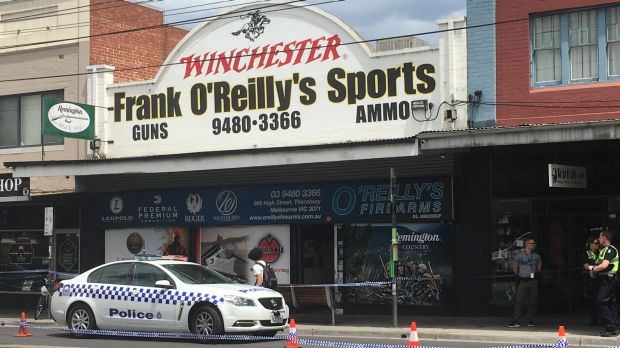 Article image for Gun shop heist: Six arrested in raids across Melbourne