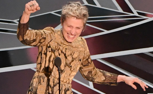 Article image for Schembri: Frances McDormand’s diversity call at the Oscars could backfire.