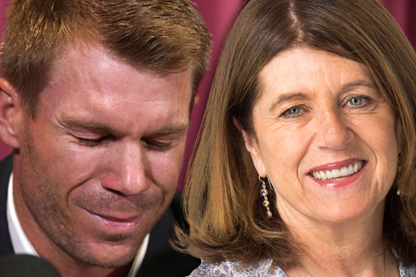 Article image for Caroline Wilson questions the “credibility” of Warner’s apology