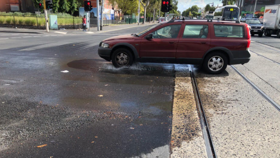 Article image for Photos: Melbourne’s oldest puddle looks very different today…