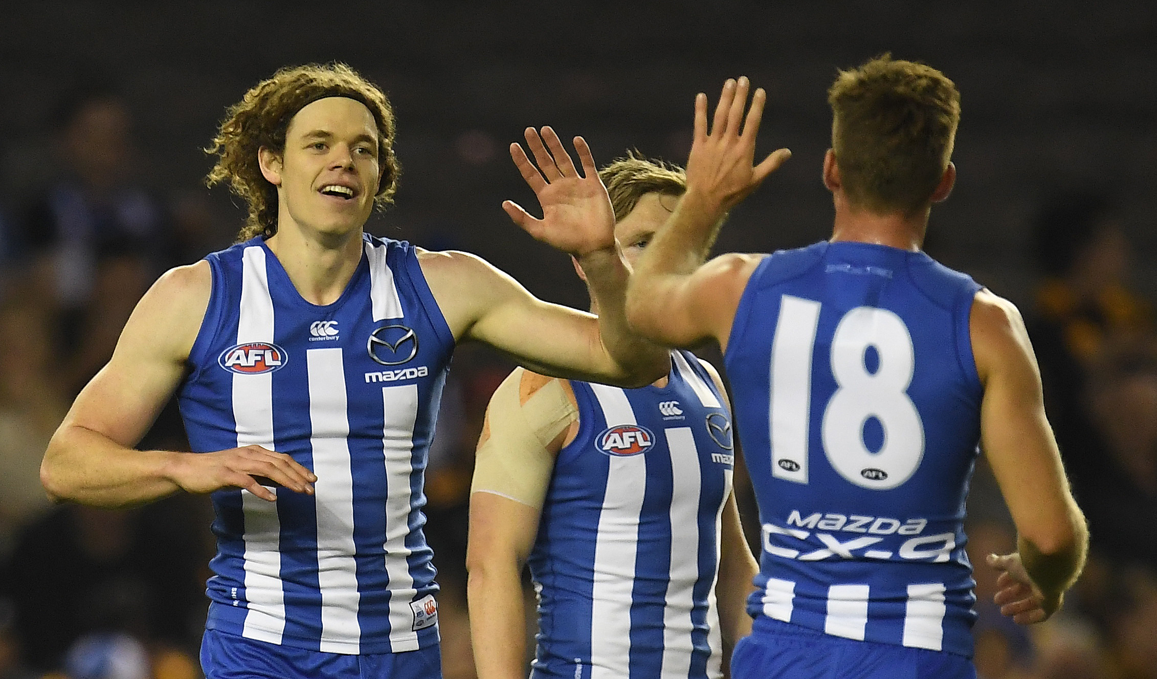 Article image for North Melbourne sends a warning to the league with a thumping win over Hawthorn