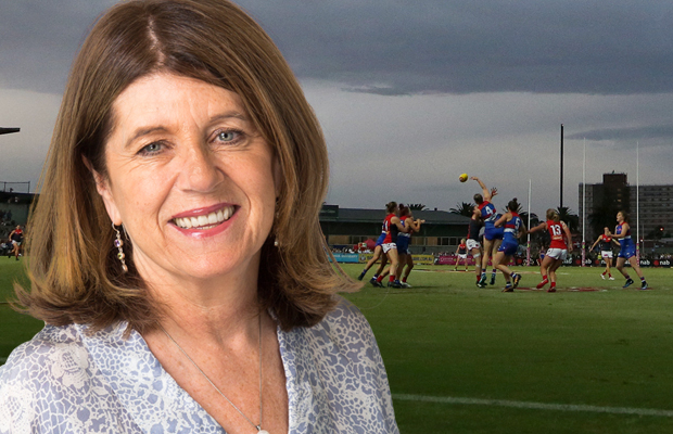 Article image for Caroline Wilson says frustration is growing among women in AFL
