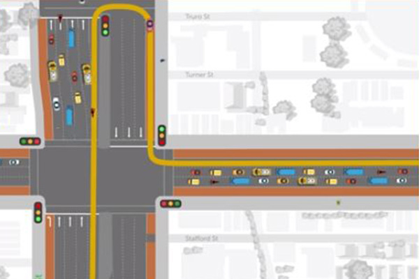 Article image for What is a P-turn? New traffic rules on Hoddle Street start today