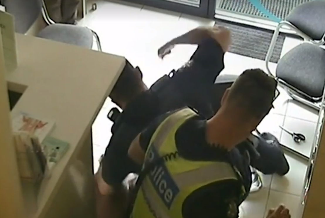 Article image for Police brutality in the spotlight again as footage emerges of officer bashing a robber
