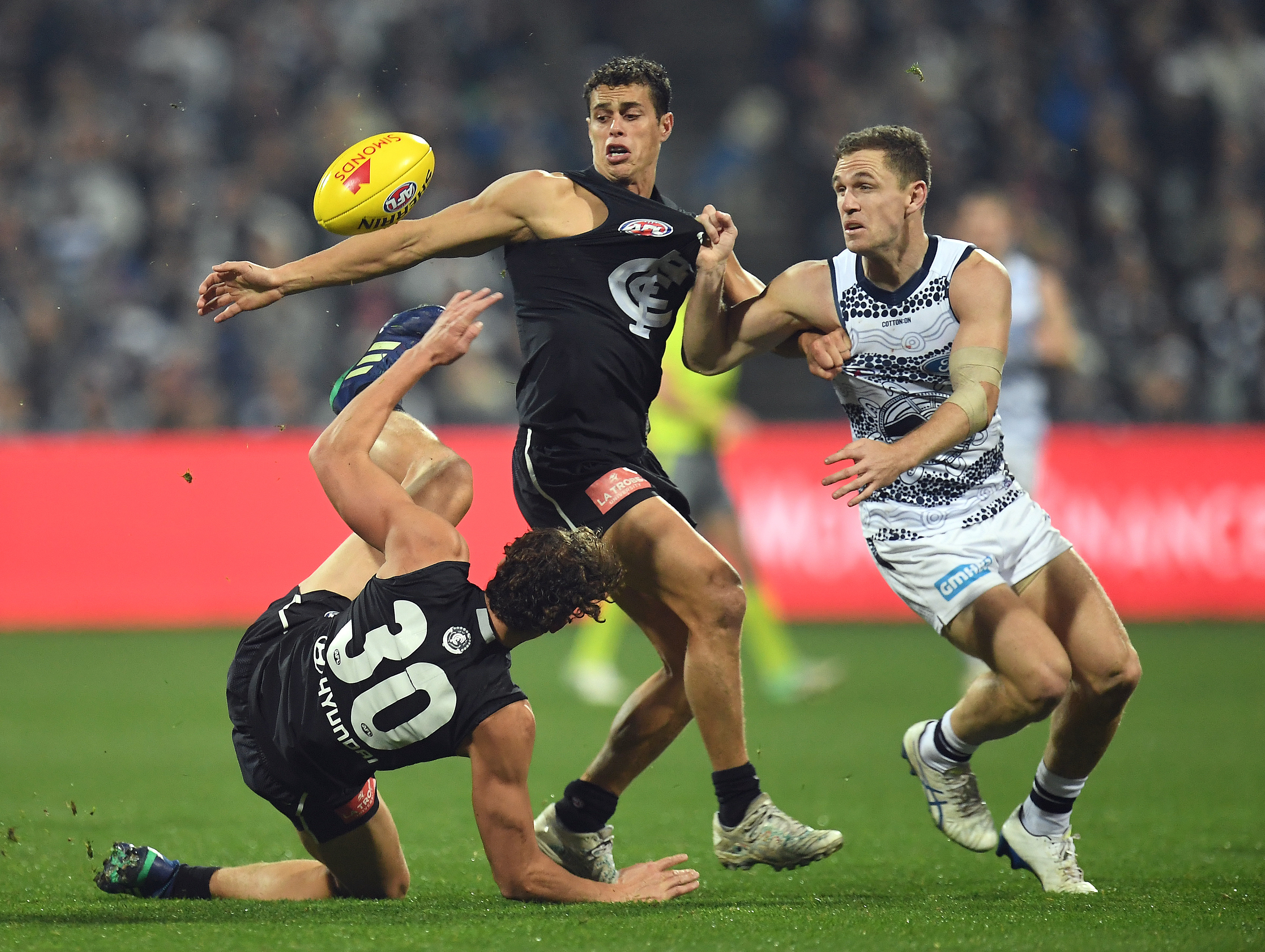 Article image for Cats celebrate their skipper’s birthday with victory over Carlton