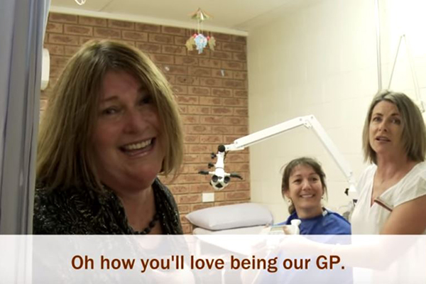 Article image for Country town community makes music video in attempt to recruit GP