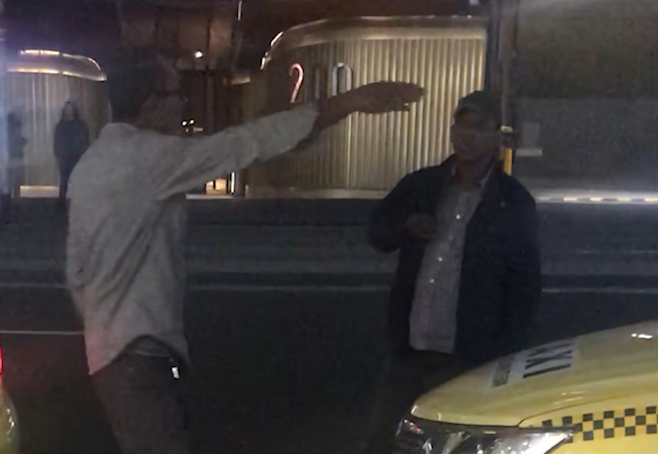 Article image for Taxi drivers caught arguing about NOT taking a passenger in the CBD