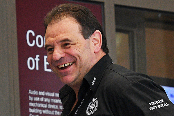 Article image for Blackmail charges against CFMEU boss John Setka to be dropped