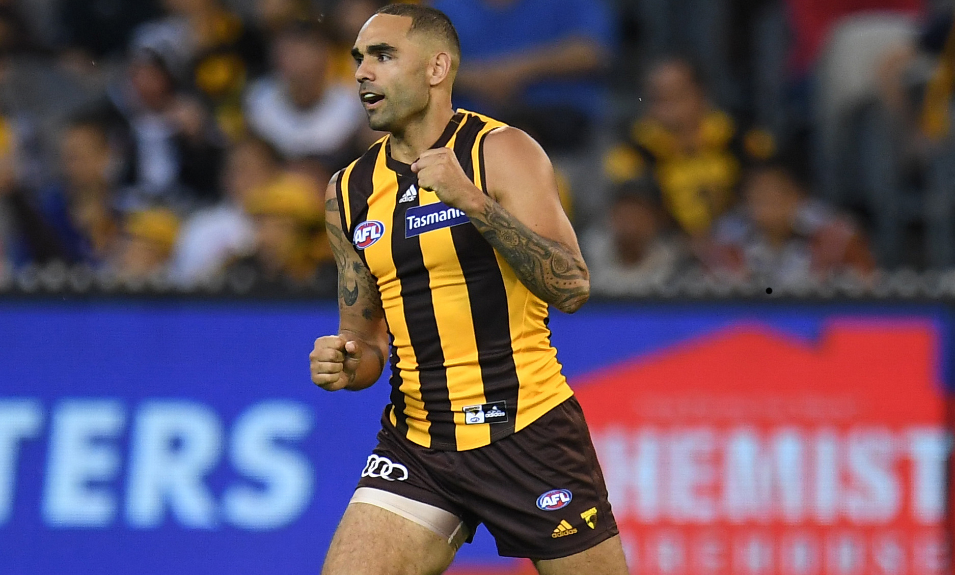 Article image for Hawthorn celebrates Burgoyne’s 350th with a thumping win over Adelaide