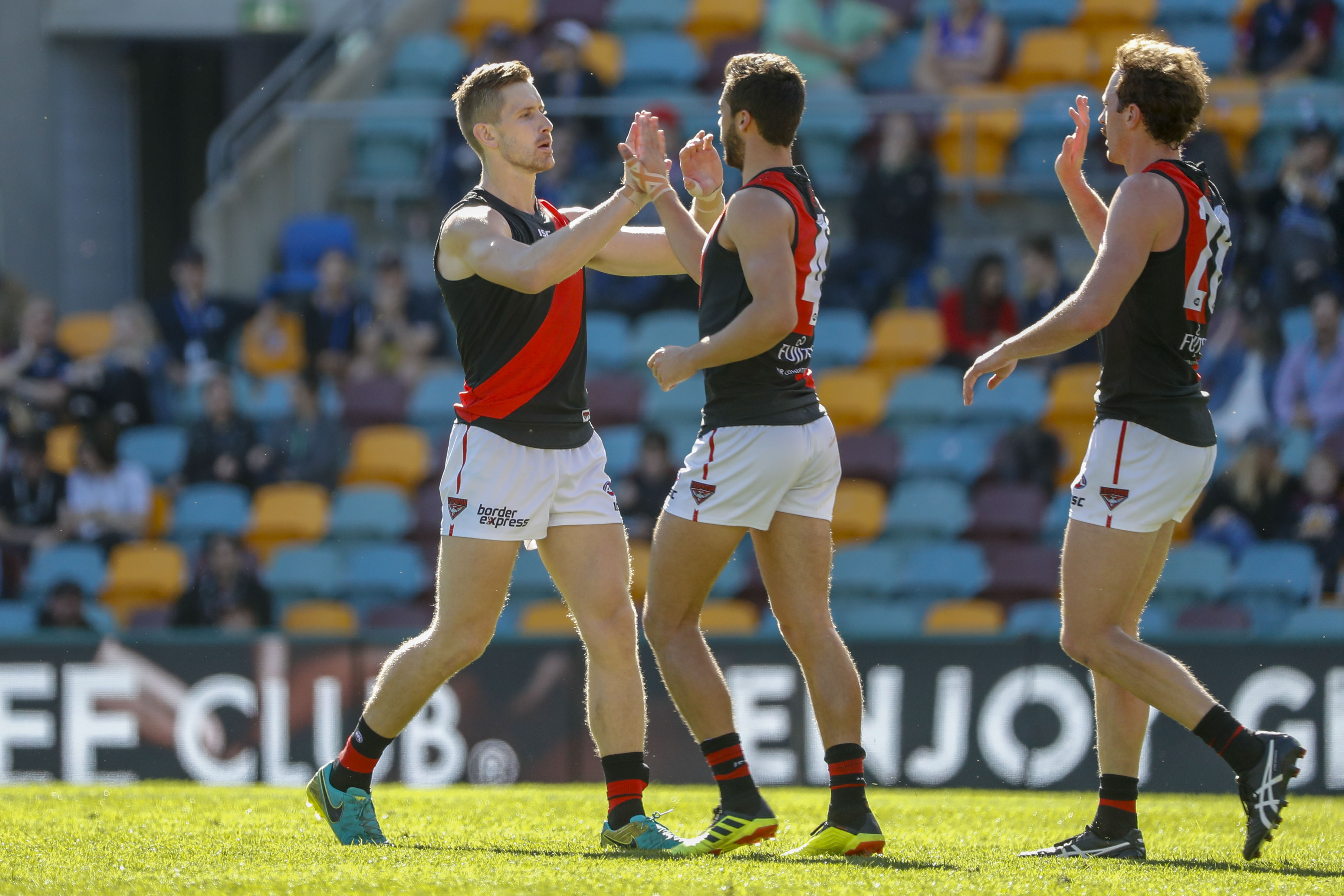 Article image for Heppell injured as Bombers reign in Brisbane