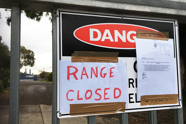 Article image for Port Melbourne shooting club shut down after reports of stray bullet