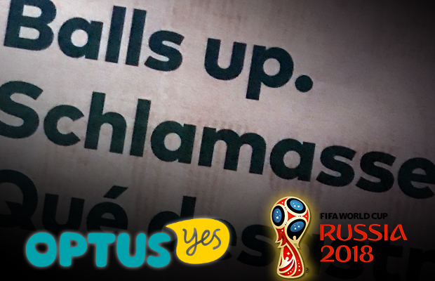 Article image for ‘Balls up’: Optus gives up on World Cup, takes out ads to say sorry