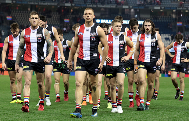 Article image for First off-field domino falls at struggling St Kilda