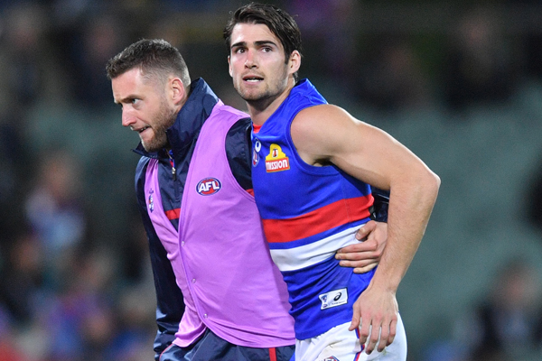 Article image for Bulldog skipper’s season in doubt with hamstring injury