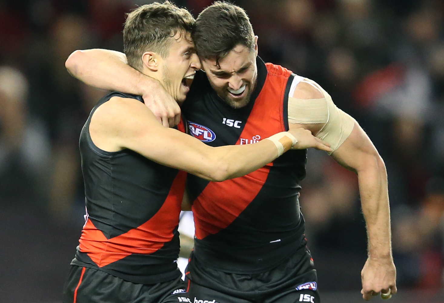 Article image for Essendon keep their finals dreams alive with victory over the Dockers