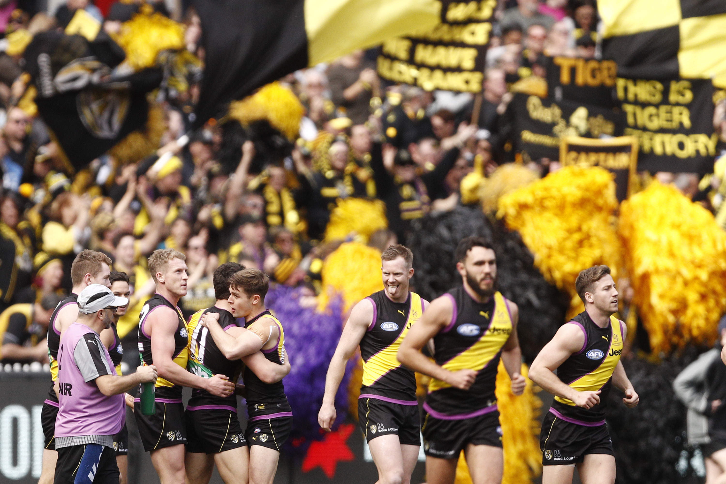 Article image for Richmond win big in front of bumper crowd