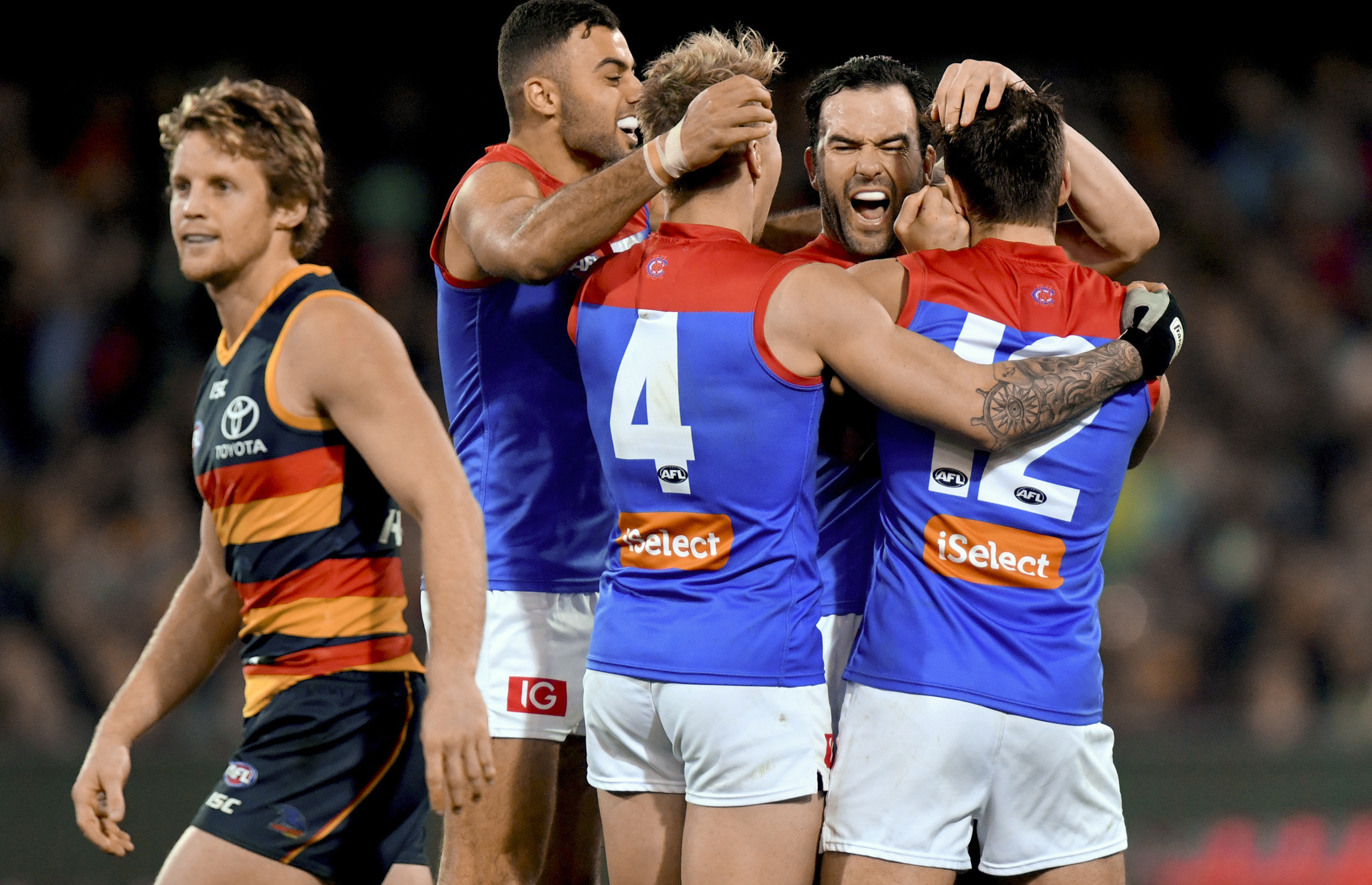 Article image for Demons withstand Adelaide fightback to record important victory