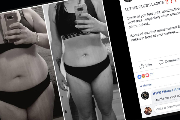 Article image for Gym cops ‘fat-shaming’ backlash after Facebook post