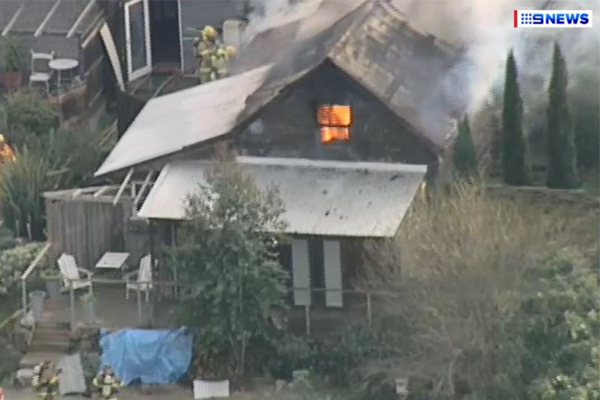 Article image for Former TV personality’s house destroyed by fire