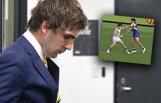 Article image for SEASON OVER: Andrew Gaff cops hefty suspension for sickening punch