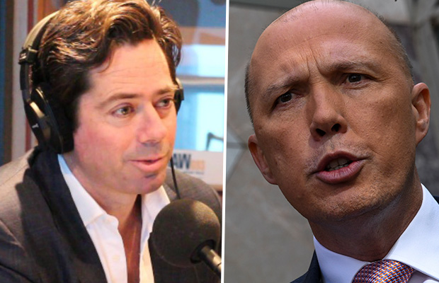 Article image for AFL boss denies getting ‘special treatment’ from Peter Dutton