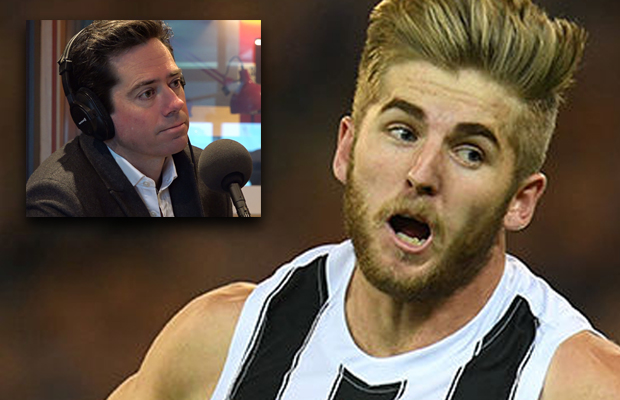 Article image for Gil caught by surprise: AFL boss reacts to news coverage of Murray/ASADA investigation