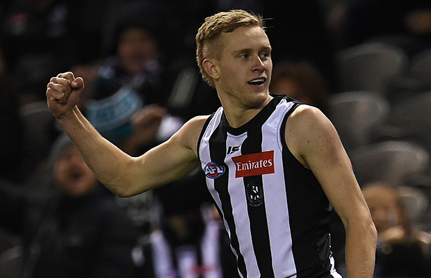 Article image for Collingwood young gun wins the 2018 Rising Star award