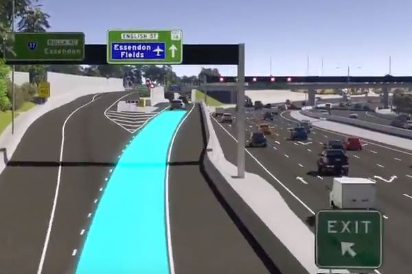 Article image for New exit on the Tullamarine Freeway to open tomorrow