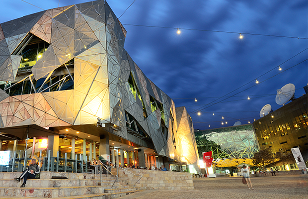 Article image for National Trust chief tries to convince Neil Mitchell why Fed Square should be heritage-listed