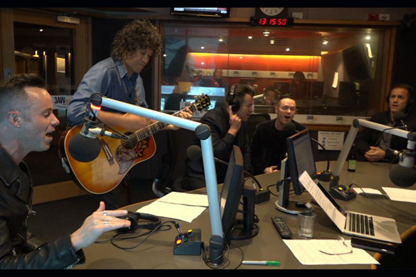 Article image for Human Nature perform their new single in the 3AW studio