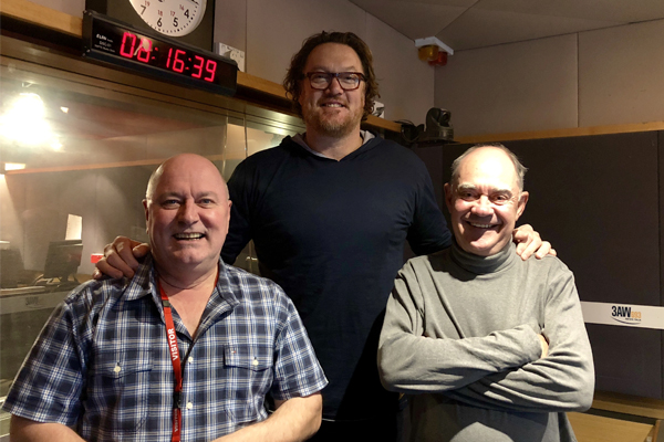 Article image for Australian basketball legend Luc Longley in the studio with Ross and John