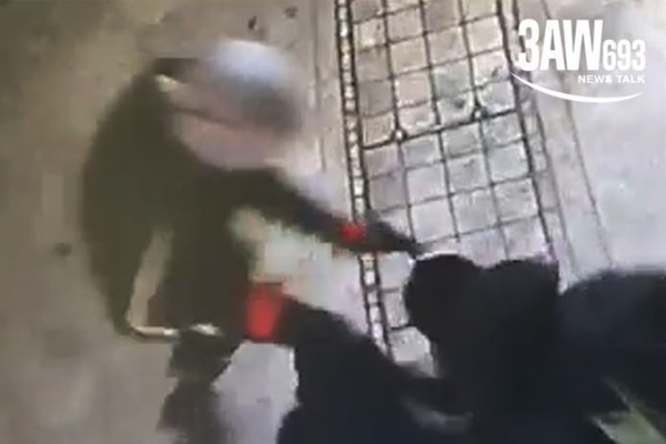 Article image for FIRST ON 3AW: CCTV of violent bashing and car theft in Melbourne’s south-east