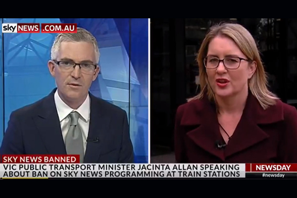 Article image for David Speers: Sky News has not received any complaints from Melbourne commuters