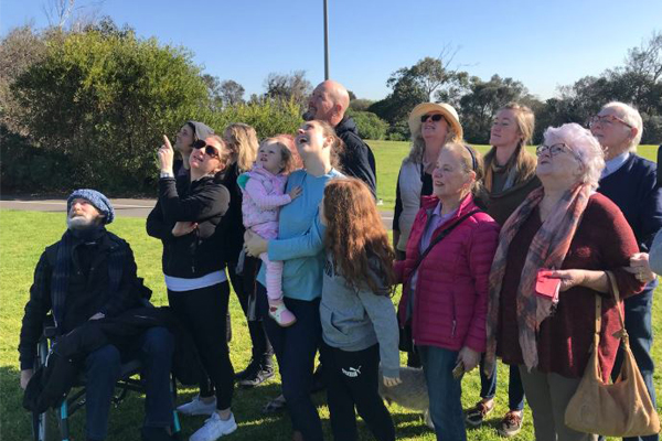 Article image for Melbourne great-grandma celebrates 80th birthday by going skydiving