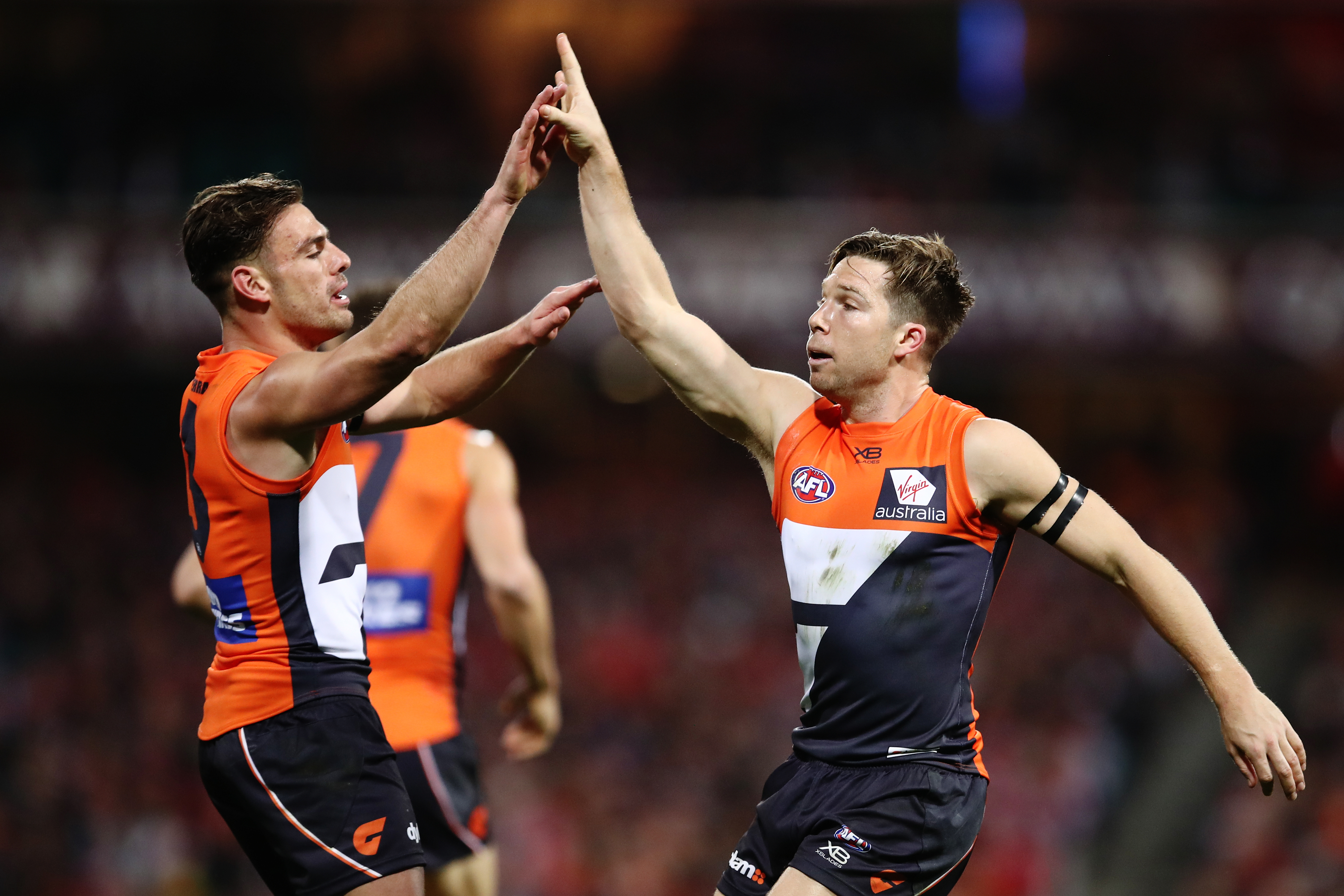 Article image for Giants easily account for Swans in finals fizzer