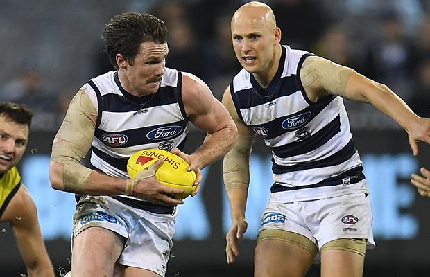 Article image for Why Patrick Dangerfield wants Gary Ablett to start games on the bench!