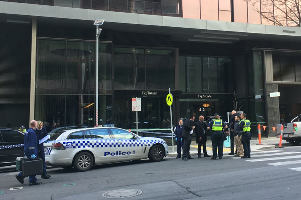 Article image for Man dead, three arrested after suspicious CBD incident