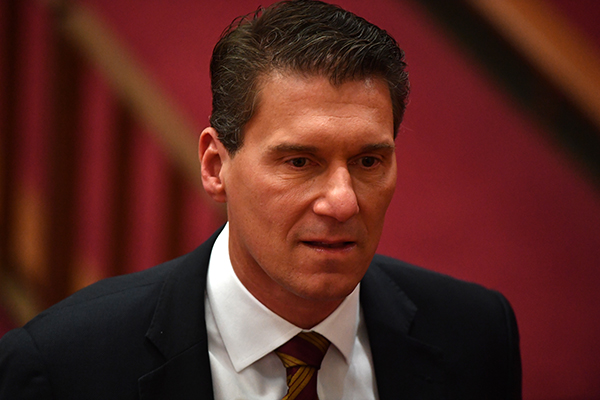 Article image for Cory Bernardi set to introduce motion into Senate to back cartoonists in the wake of Mark Knight controversy