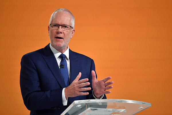 Article image for ABC chair Justin Milne stands down amid mounting pressure