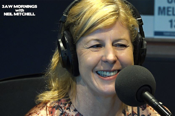 Article image for ‘Big Little Lies’ author Liane Moriarty in studio after release of her new book