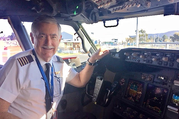 Article image for Rumour File: Qantas pilot Alan Cheers bids farewell after a 60-year career flying high