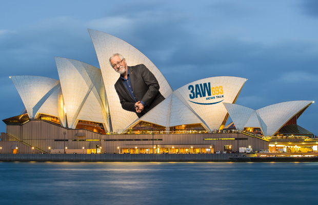 Article image for Neil’s plan to promote Melbourne on the Sydney Opera House!