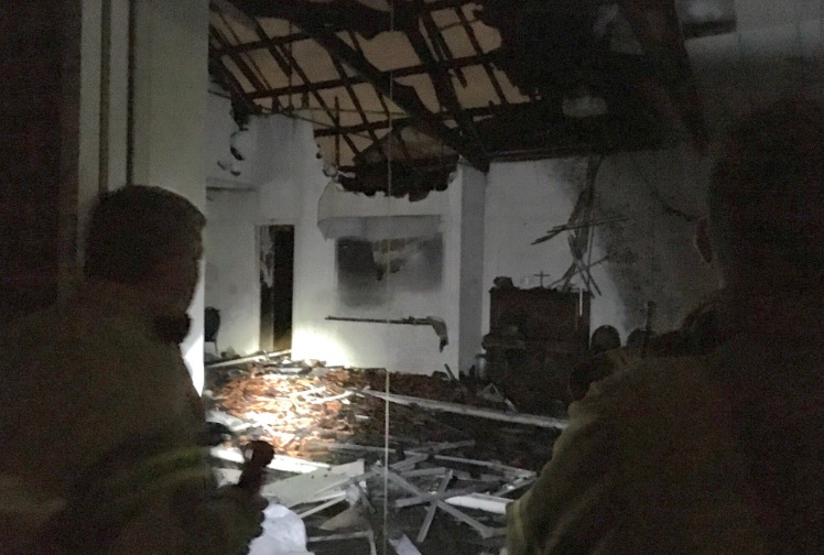 Article image for Fire rips through community hall at Ashburton church