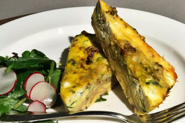 Article image for Emma Dean’s roast potato and zucchini frittata