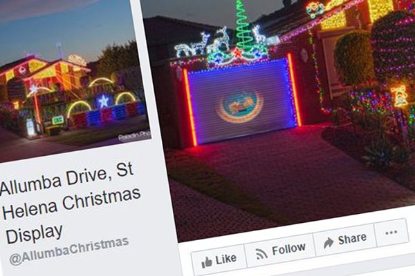 Article image for Rumour confirmed: Second suburban Christmas lights display pulls the pin