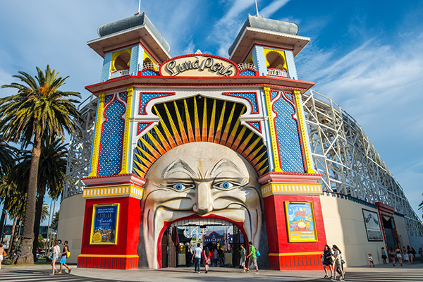 Article image for The new corporate sponsorship deal to maintain Luna Park’s famous Mr Moon teeth
