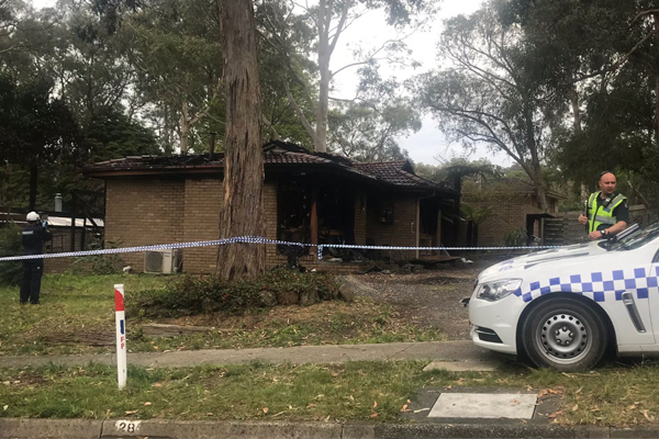 Article image for Woman found after house fire in Upwey