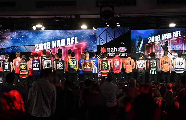 Article image for Five ways to improve the AFL draft coverage