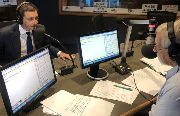 Article image for Full interview: Matthew Guy pitches his case to Neil Mitchell