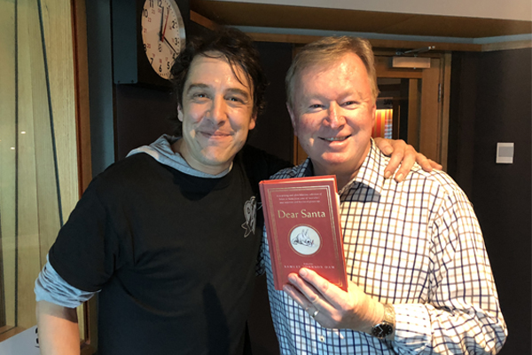 Article image for Samuel Johnson joins Denis in the studio after launching new book, Dear Santa